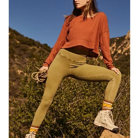 🎉LAST CHANCE🎉 NWT FP Movement Set The Pace Layer Top / Spiced Copper - Picture 3 of 5